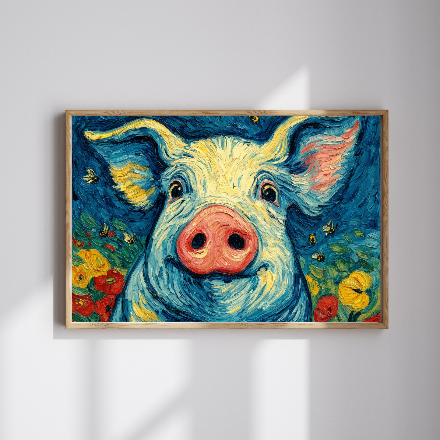 Whimsical Pig Puzzle, Fun Decor, Gift for Animal Lovers, Family Game Night, Unique Challenge, Farmhouse Style Puzzle The Puzzle Chest