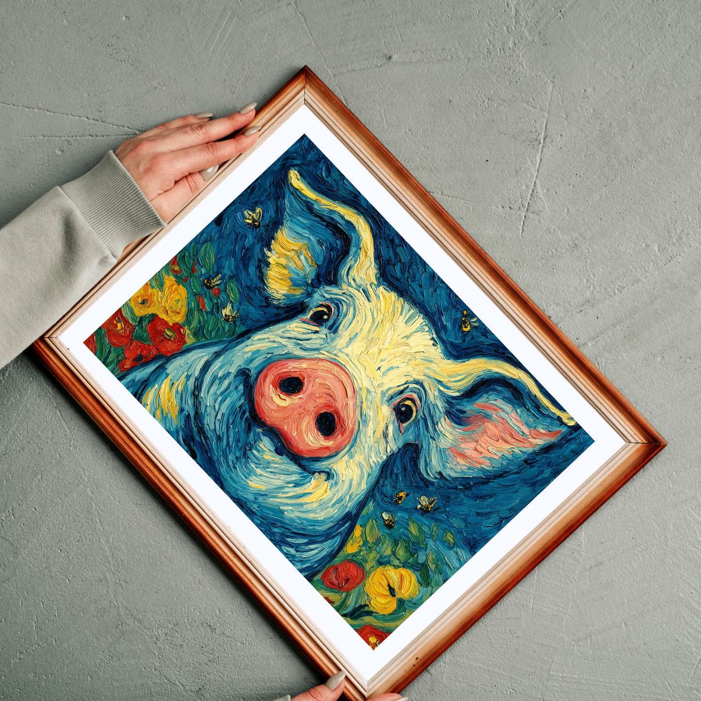 Whimsical Pig Puzzle, Fun Decor, Gift for Animal Lovers, Family Game Night, Unique Challenge, Farmhouse Style Puzzle The Puzzle Chest