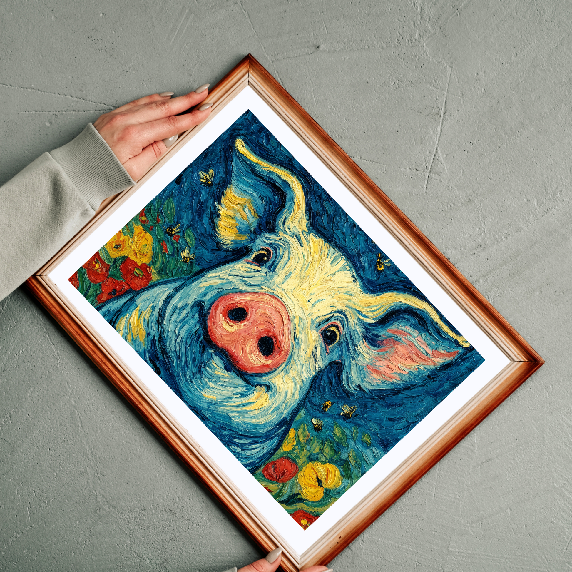 Whimsical Pig Puzzle, Fun Decor, Gift for Animal Lovers, Family Game Night, Unique Challenge, Farmhouse Style Puzzle The Puzzle Chest