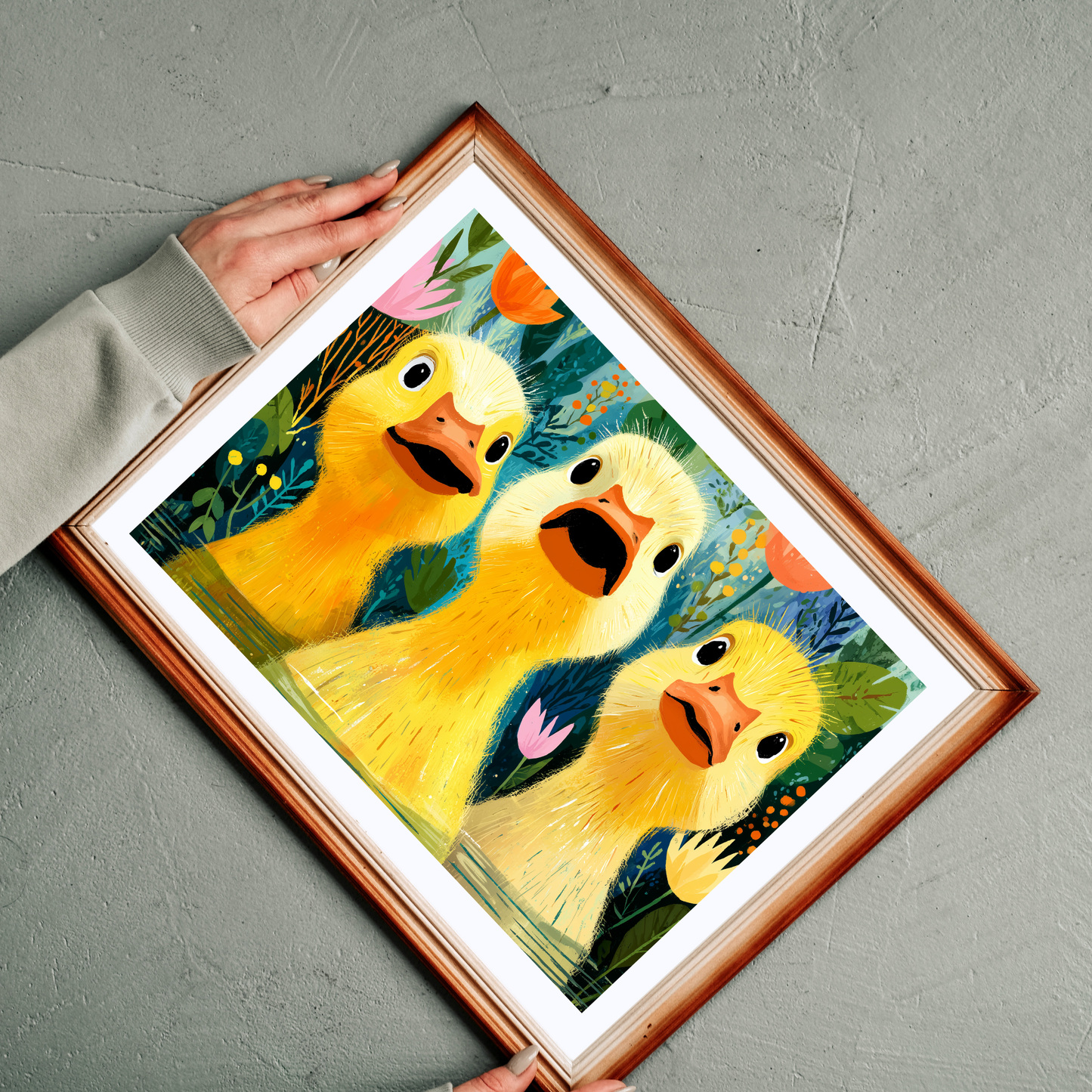 Three Yellow Ducklings Puzzle 110/252/520/1014 Piece | Cute Farm Animal Jigsaw Puzzle The Puzzle Chest