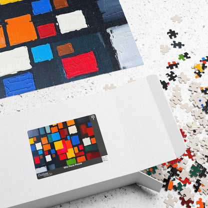 Colorful Abstract Puzzle for Art Lovers, Home Entertainment, Unique Gift for Friends and Family Activity Game Night, Adult Fun Puzzle The Puzzle Chest
