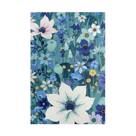 Floral Puzzle - Nature-Inspired Jigsaw Game, Gift for Nature Lovers, Eco-Friendly Solo Fun or Family Entertainment 1014 pcs (Vertical) Puzzle The Puzzle Chest