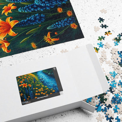 Scenic Nature Puzzle, Landscape Jigsaw Game for Adults, Gift for Friend, Nature Lover Present, Family Fun Indoor Activity, Mindfulness Puzzle The Puzzle Chest