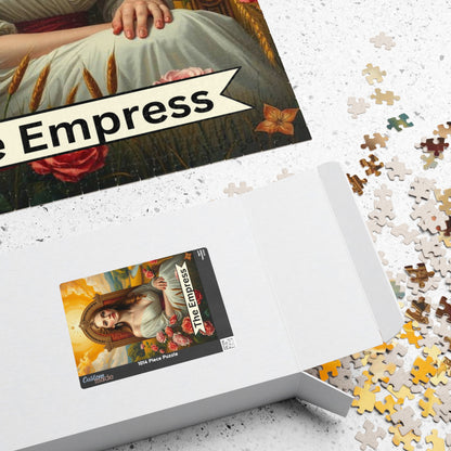 The Empress Tarot Jigsaw Puzzle: Art Lover Gift, Family Game Night
