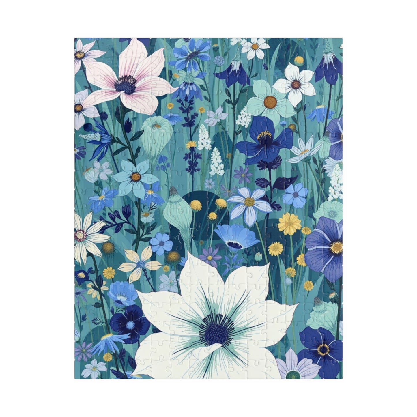 Floral Puzzle - Nature-Inspired Jigsaw Game, Gift for Nature Lovers, Eco-Friendly Solo Fun or Family Entertainment 252 pcs (Vertical) Puzzle The Puzzle Chest