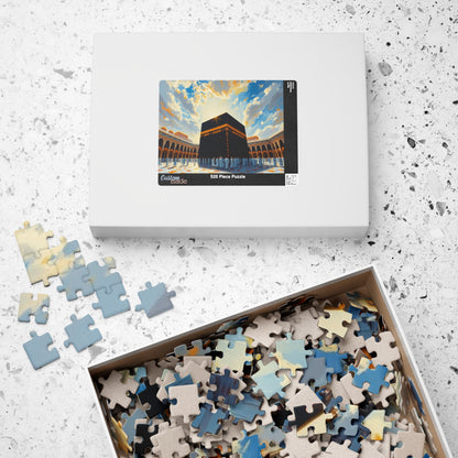 The Holy Kaaba in Mecca Puzzle, Famous Historical Religious Landmark, Islamic Faith-Based Jigsaw, Ramadan Eid Gift for Muslim Game Night Puzzle The Puzzle Chest