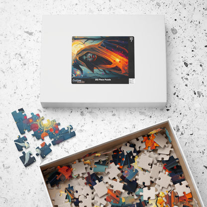 Mystical Witch Puzzle, Enchanting Art Illustration, 110-1014 pieces, Perfect for Gift Giving, Halloween, Cozy Nights, Dark Fantasy Lovers