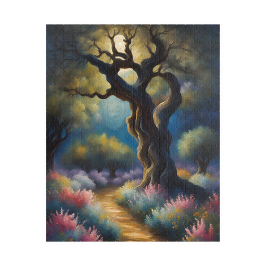 Garden of Gethsemane Olive Trees Jigsaw Puzzle, Religious Theme Faith-Based Tabletop Game, Meditation Activity, Stress Relief, Unique Gift 520 pcs (Vertical) Puzzle The Puzzle Chest