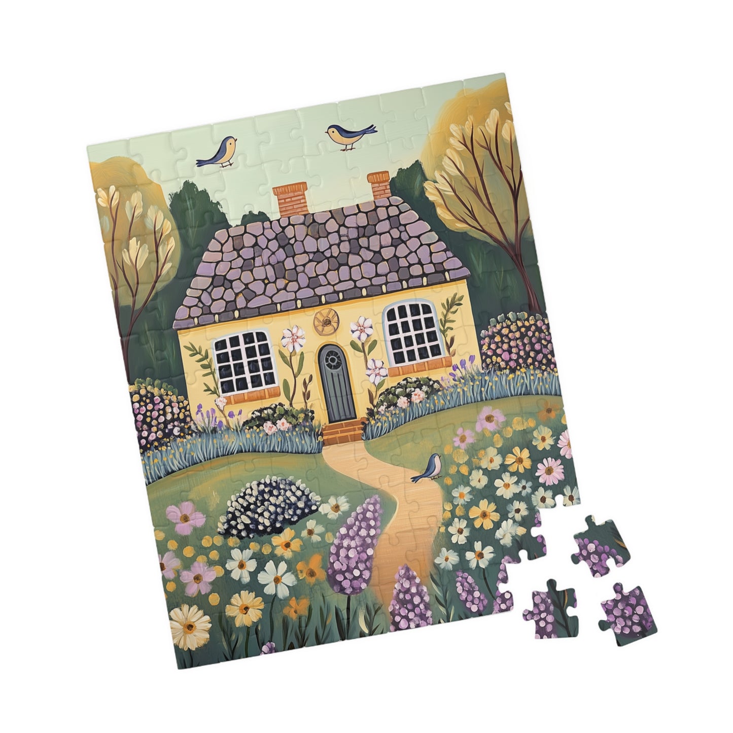 Cottage Garden Jigsaw Puzzle 110 pcs (Vertical) Puzzle The Puzzle Chest