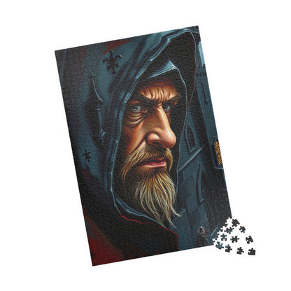 Mystical Wizard Puzzle - Enigmatic Art for Puzzle Lovers, Unique Gift for Adults, Fantasy Decor, Family Fun, Brain Teaser, Holiday Activity Puzzle The Puzzle Chest