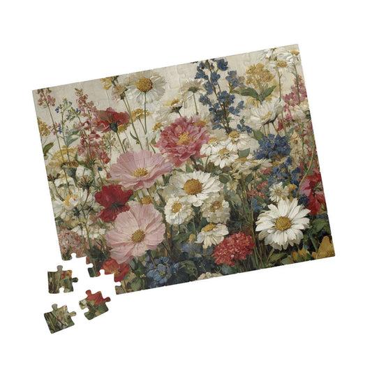 Wildflower Meadow Jigsaw Puzzle — Vintage Floral
