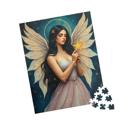 Whimsical Fairy Puzzle, Enchanting Jigsaw Game for All Ages, Perfect Gift for Birthdays, Family Gatherings, Cozy Nights In, Quiet Leisure