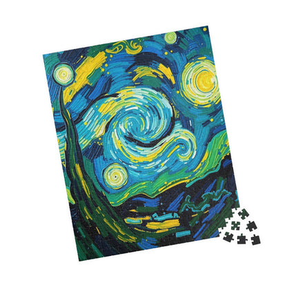 Starry Night Abstract Art Jigsaw Puzzle Puzzle The Puzzle Chest