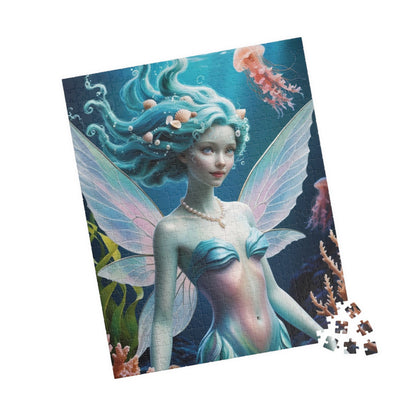 Underwater Serenity Puzzle Mermaid Jigsaw Game for Adults, Gift for Fantasy Sea Lovers, Family Game Night, 110-1014 Piece Mindful Activity Puzzle The Puzzle Chest
