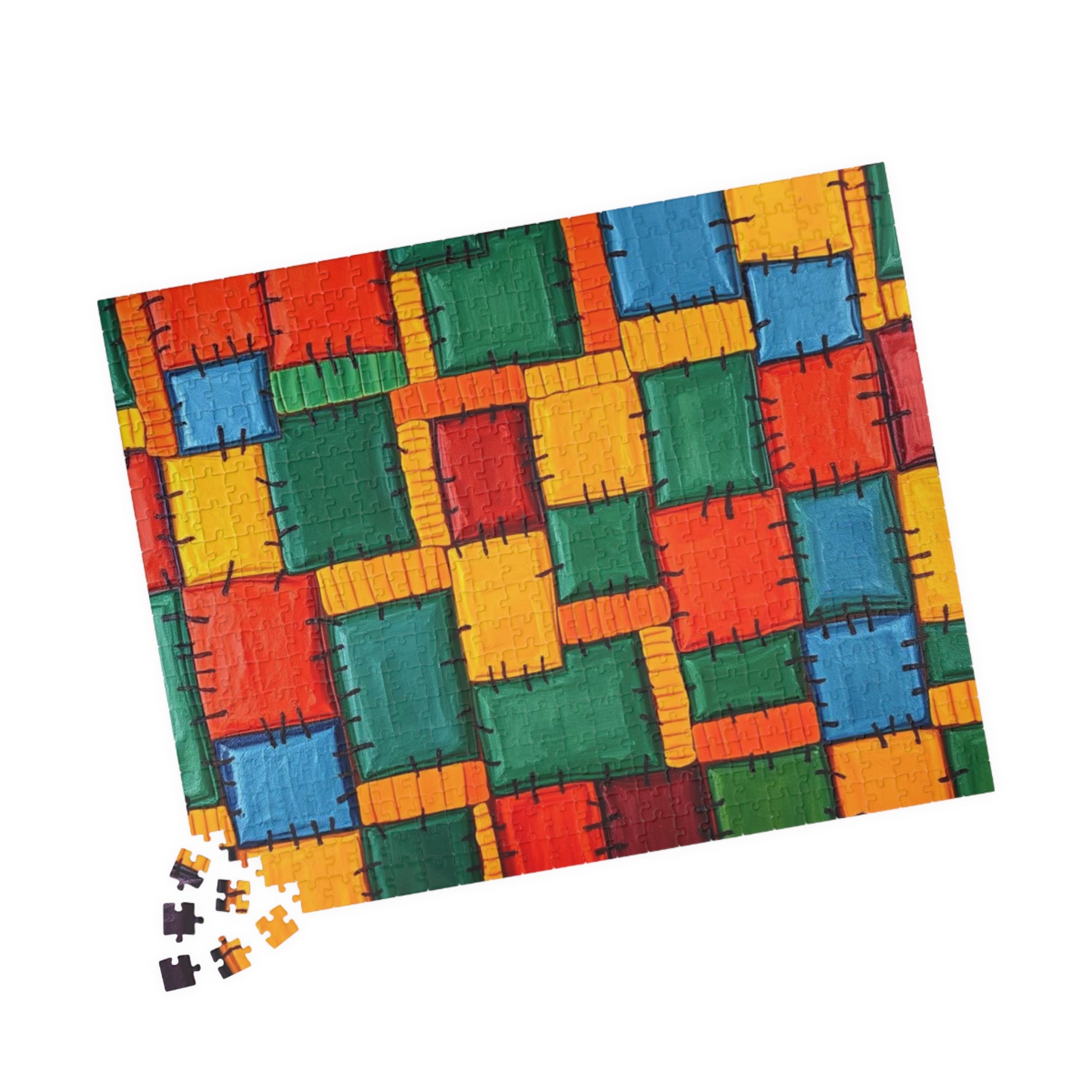 Colorful Puzzle Art - Abstract Jigsaw Game, Fun for Family Nights, Gift for Adults, 110-1014 Piece Family Activity, Game Nights Puzzle The Puzzle Chest