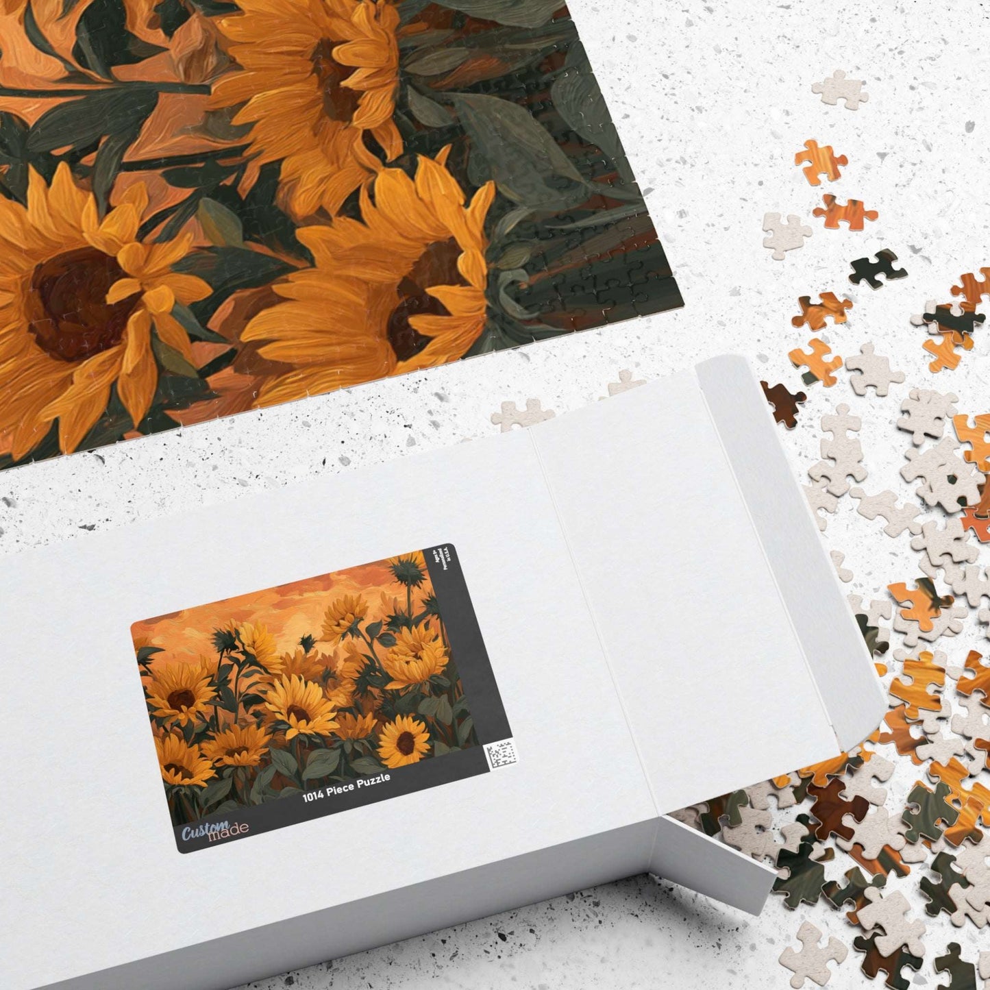 Sunflower Field Jigsaw Puzzle - Floral Puzzle