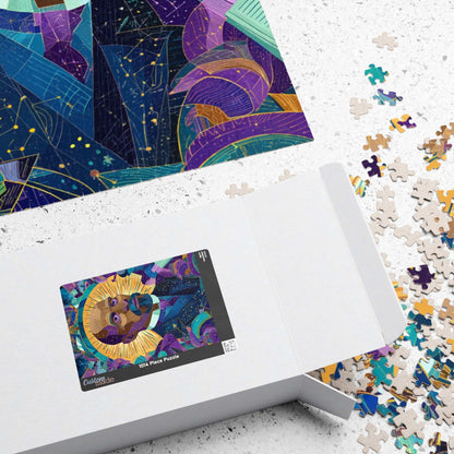 African American Scholar Jigsaw Puzzle - W E B Du Bois Portrait, Black History Month Gift, Afrocentric Educational Game Puzzle The Puzzle Chest