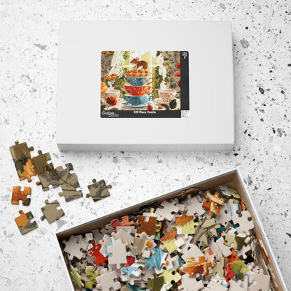 Tea Party Mouse Puzzle | Cute Animal Jigsaw Game Puzzle The Puzzle Chest