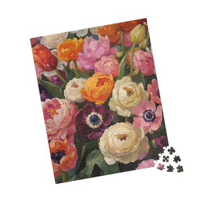 Vintage Floral Bouquet Puzzle | 110-1014 Piece Jigsaw
