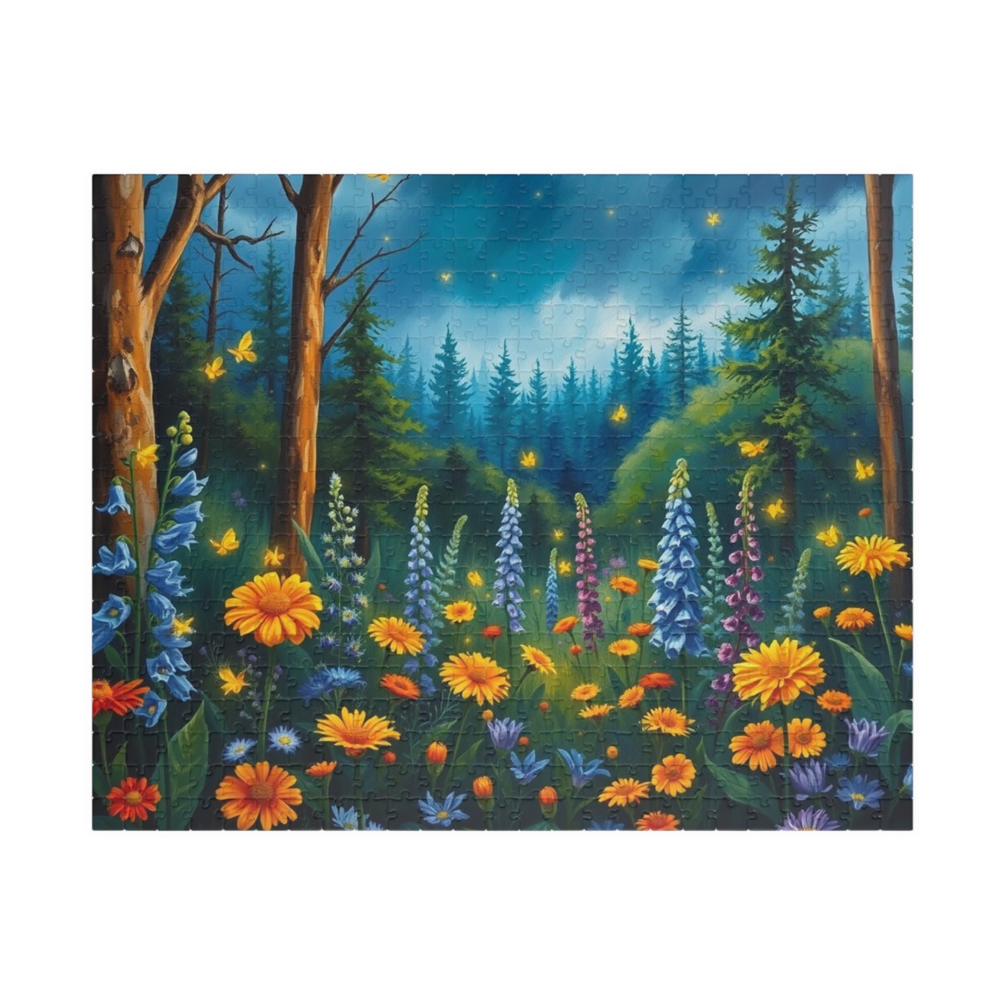 Flower Garden Landscape Puzzle | Nature Lover Gift, Family Activity, Eco-Friendly Game, Holiday Birthday Puzzle Enthusiast Hobbyist Present 520 pcs (Horizontal) Puzzle The Puzzle Chest