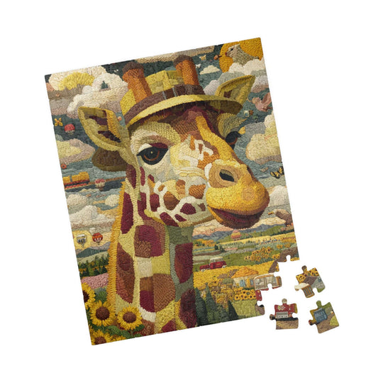 Giraffe Jigsaw Puzzle, Fun Family Activity, Gift for Friends, Home Decor, Relaxing Hobby, Puzzle Lovers 110 pcs (Vertical) Puzzle The Puzzle Chest