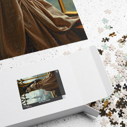 Elegant Medieval Princess Puzzle - Enchanting Castle View Scene, 110-1014 pieces, Perfect Gift for Puzzle Lovers, Cozy Evenings, Relaxation Puzzle The Puzzle Chest