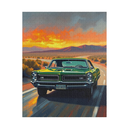 Vintage Car Puzzle - 1966 GTO, Nostalgic Jigsaw Puzzle 520 pcs (Vertical) Puzzle The Puzzle Chest