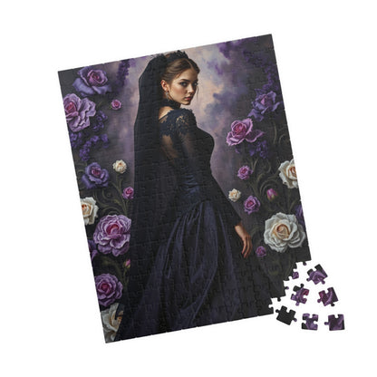Dark Elegance Art Puzzle, Gothic Puzzle, Puzzle Gift for Adults, Unique Home Décor, Family Game Night, 110-1014 Pieces Puzzle The Puzzle Chest
