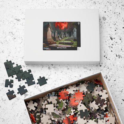 Haunting Graveyard Puzzle - 110-1014 Pieces, Perfect for Halloween, Family Fun Night, Gifts for Puzzle Lovers, Spooky Decor Puzzle The Puzzle Chest