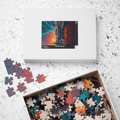 Vintage Car Puzzle, Retro 110-1014 Pieces, Perfect Friend Gift for Car Lovers, Home Entertainment, Family Activities, Unique Challenges Puzzle The Puzzle Chest