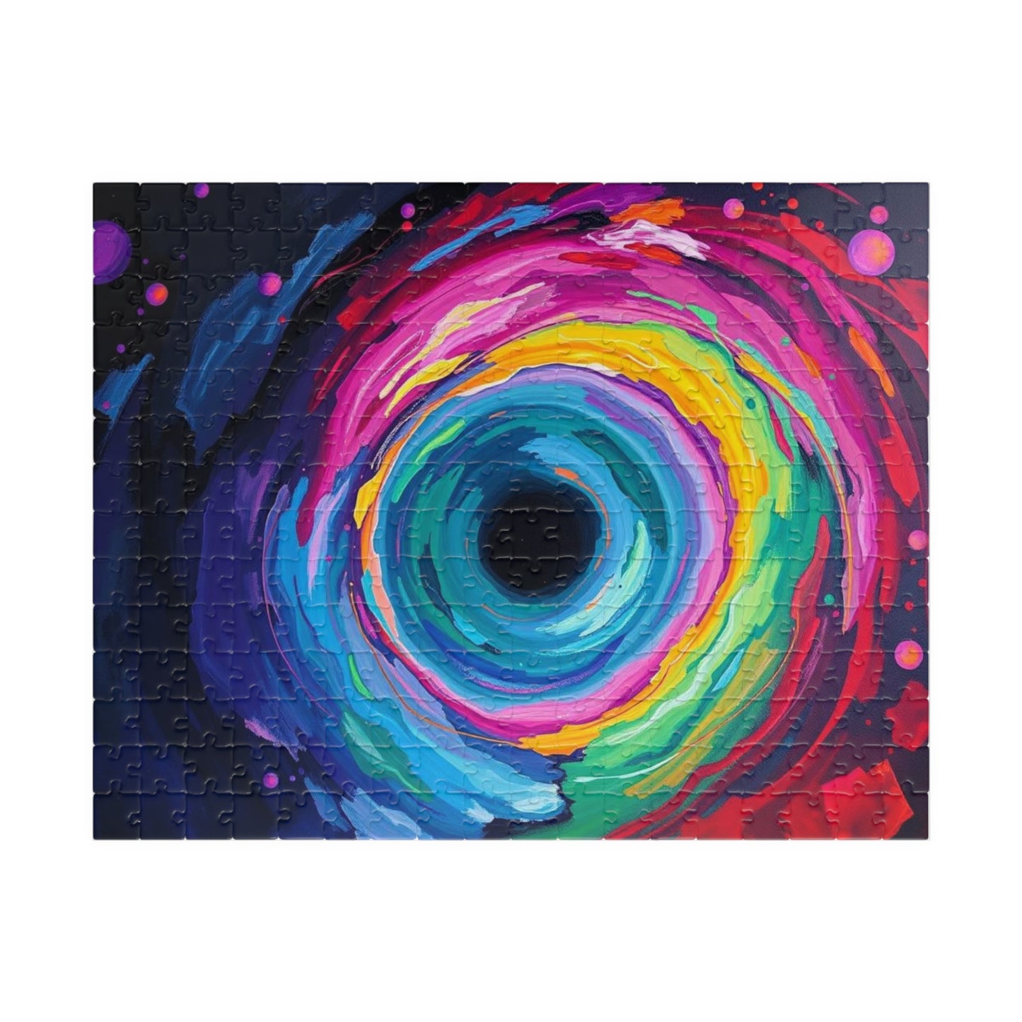 Vibrant Galaxy Puzzle, Colorful Abstract Jigsaw for Family or Solo Fun 252 pcs (Horizontal) Puzzle The Puzzle Chest
