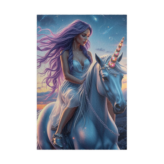 Magical Unicorn Puzzle - Fun and Enchanting, Perfect for Family Time or Solo Fun, Creative Gift for Friend, Fantasy Lover, Puzzle Enthusiast