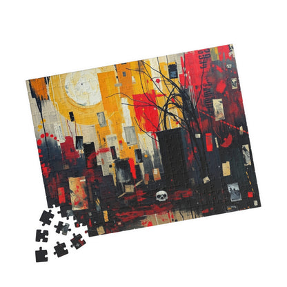 Artistic Abstract Jigsaw Puzzle, Unique Gift for Adult Puzzle Lovers and Art Enthusiasts, Mindfulness Activity, Great for Family Game Night Puzzle The Puzzle Chest