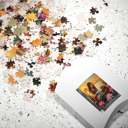 Religious Jigsaw Puzzle - Baby Moses, Family Game Night, Faith Based Home Entertainment, Colorful Biblical Puzzle Lover Gift for Christians Puzzle The Puzzle Chest