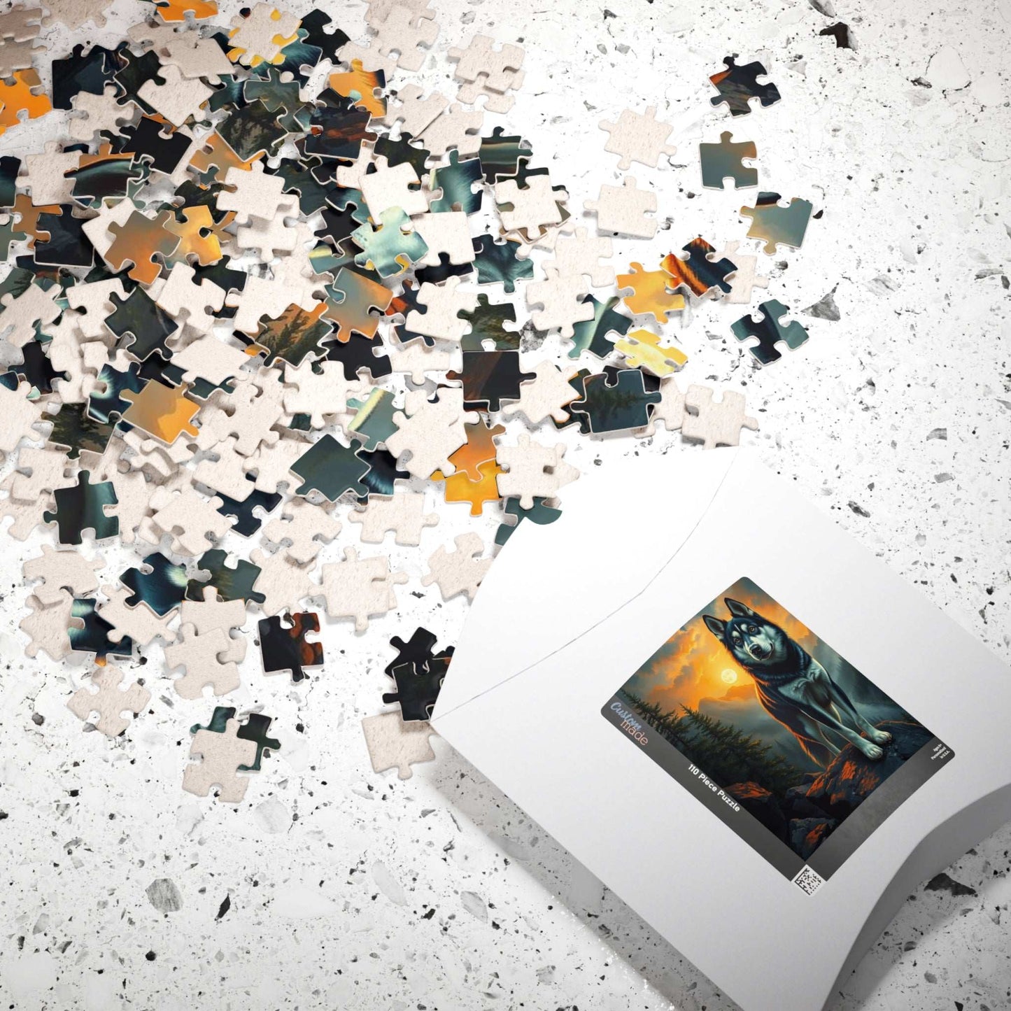 Husky Jigsaw Puzzle for Adults | Dog Lover Gift for Friend Birthday Holiday, Nature Puzzle, Family Activity, Pet Themed Home Entertainment Puzzle The Puzzle Chest