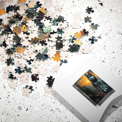 Husky Jigsaw Puzzle for Adults | Dog Lover Gift for Friend Birthday Holiday, Nature Puzzle, Family Activity, Pet Themed Home Entertainment Puzzle The Puzzle Chest