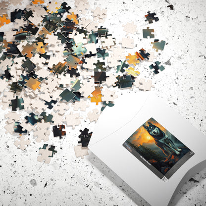 Husky Jigsaw Puzzle for Adults | Dog Lover Gift for Friend Birthday Holiday, Nature Puzzle, Family Activity, Pet Themed Home Entertainment Puzzle The Puzzle Chest