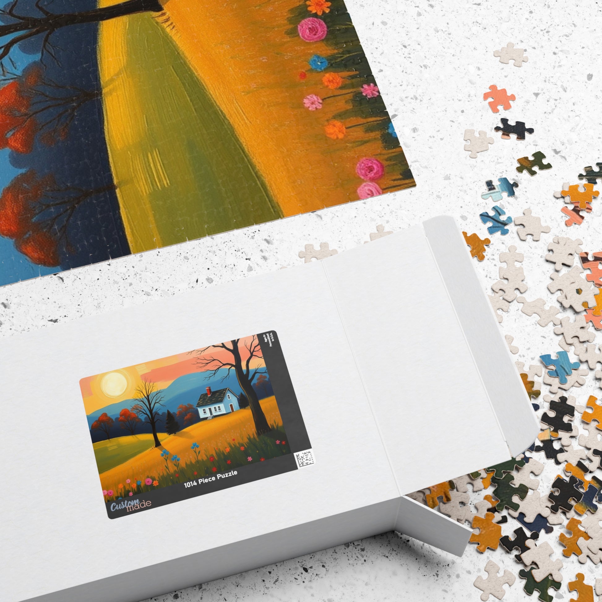 Scenic Landscape Puzzle | Perfect for Family Game Night, Seasonal Decor, Gift for Puzzle Lovers, Relaxation Activity, Cozy Indoor Fun Puzzle The Puzzle Chest