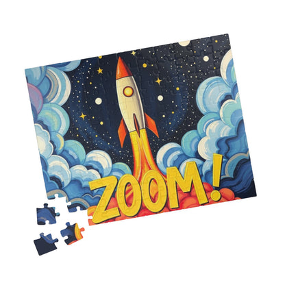 Rocket Zoom Puzzle - Pop Art Jigsaw Game, Fun Family Activity, Home Entertainment, Space-Themed Gift, Educational Toy, Adult Puzzle Puzzle The Puzzle Chest