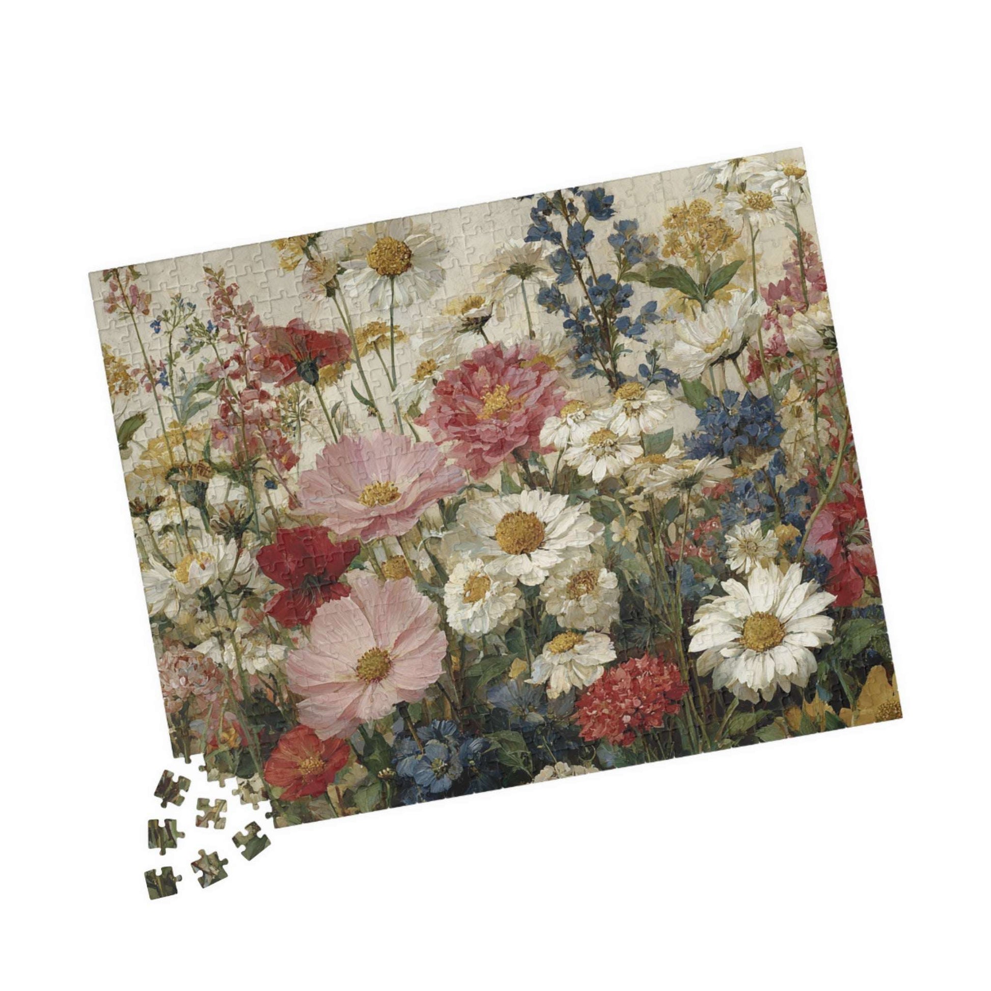 Wildflower Meadow Jigsaw Puzzle — Vintage Floral