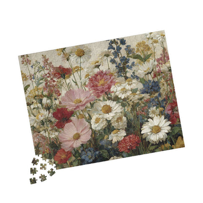 Wildflower Meadow Jigsaw Puzzle — Vintage Floral