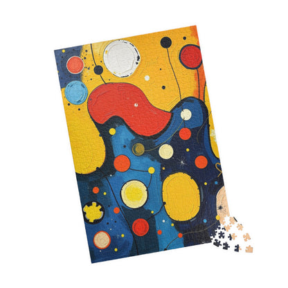 Colorful Abstract Puzzle - Modern Art Jigsaw Game Puzzle The Puzzle Chest