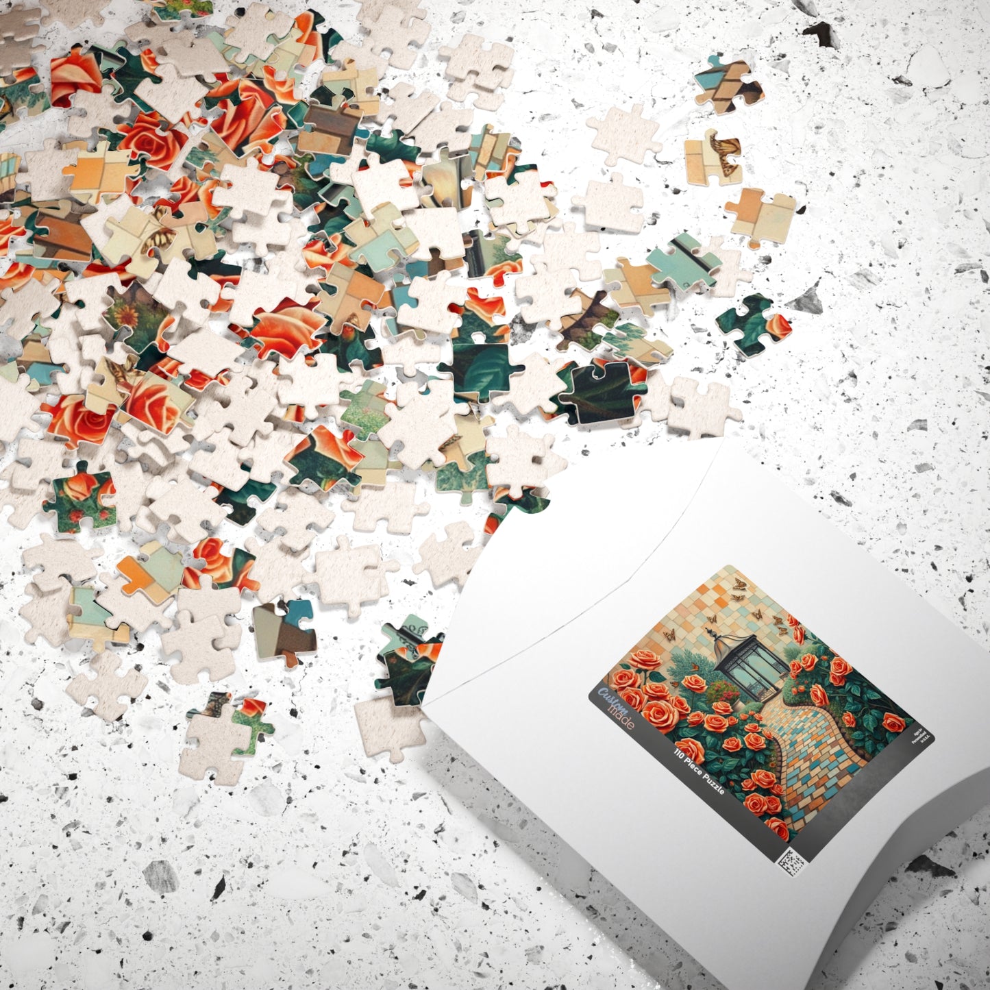 Serenity Garden Jigsaw Puzzle, Relaxing Activity for Adults, Gift for Garden Lovers, Home Entertainment, Mindfulness Activity Brain Teaser Puzzle The Puzzle Chest