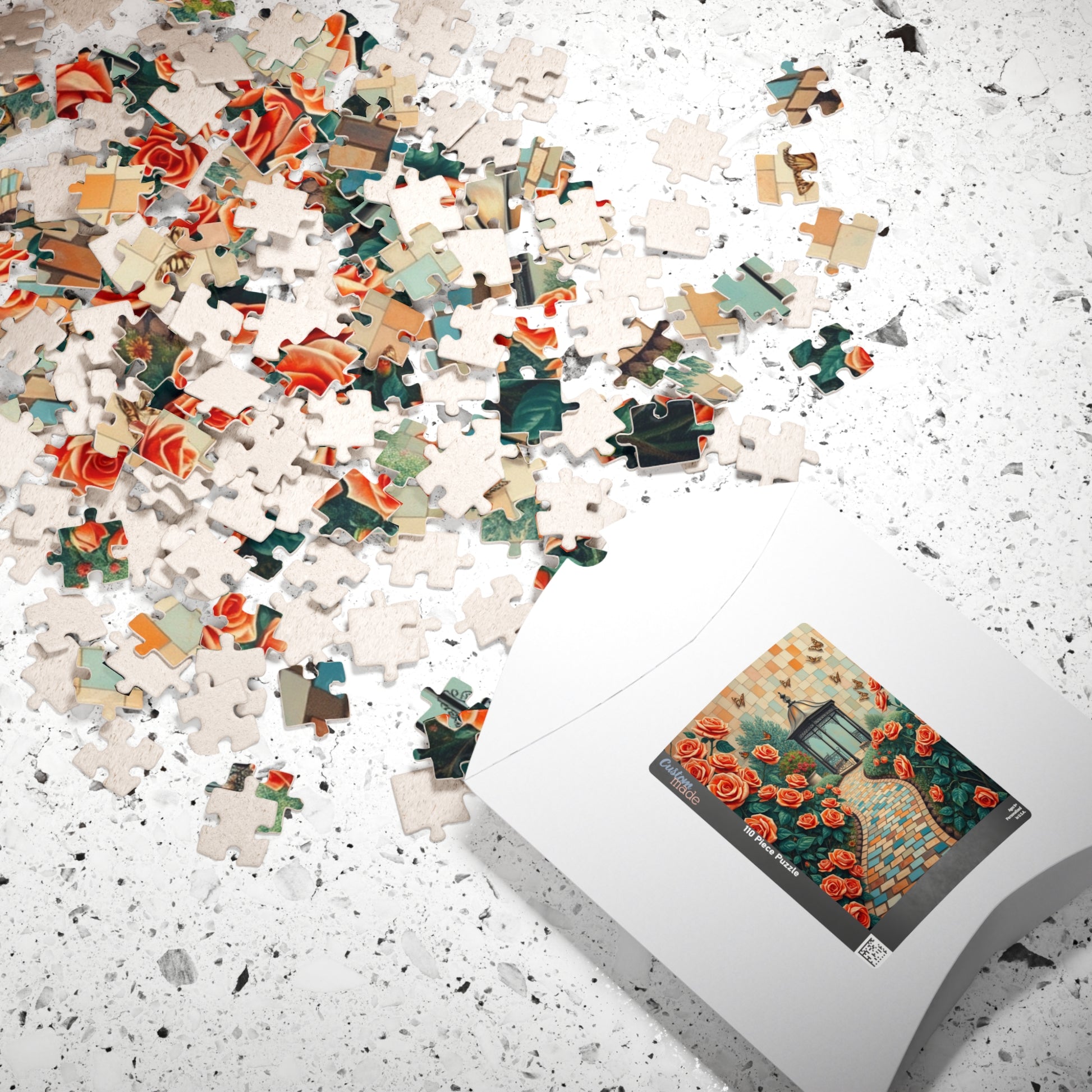 Serenity Garden Jigsaw Puzzle, Relaxing Activity for Adults, Gift for Garden Lovers, Home Entertainment, Mindfulness Activity Brain Teaser Puzzle The Puzzle Chest
