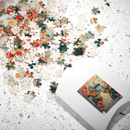 Serenity Garden Jigsaw Puzzle, Relaxing Activity for Adults, Gift for Garden Lovers, Home Entertainment, Mindfulness Activity Brain Teaser Puzzle The Puzzle Chest