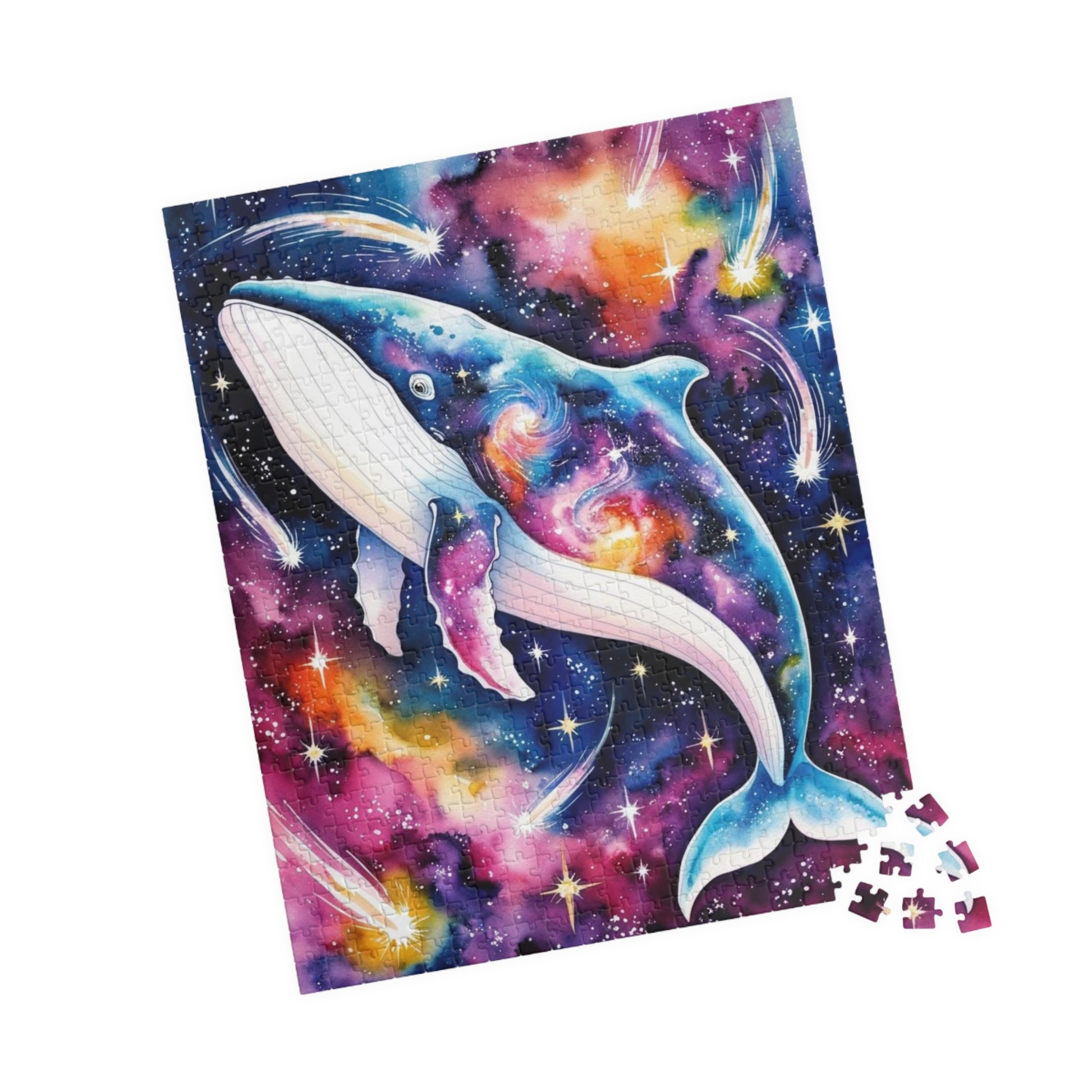 Space Animal Puzzle, Cosmic Whale Jigsaw, Starry Nebulae Game, Galaxy Puzzle Gift, Astronomical Fun Family Entertainment, Puzzle Enthusiasts Puzzle The Puzzle Chest