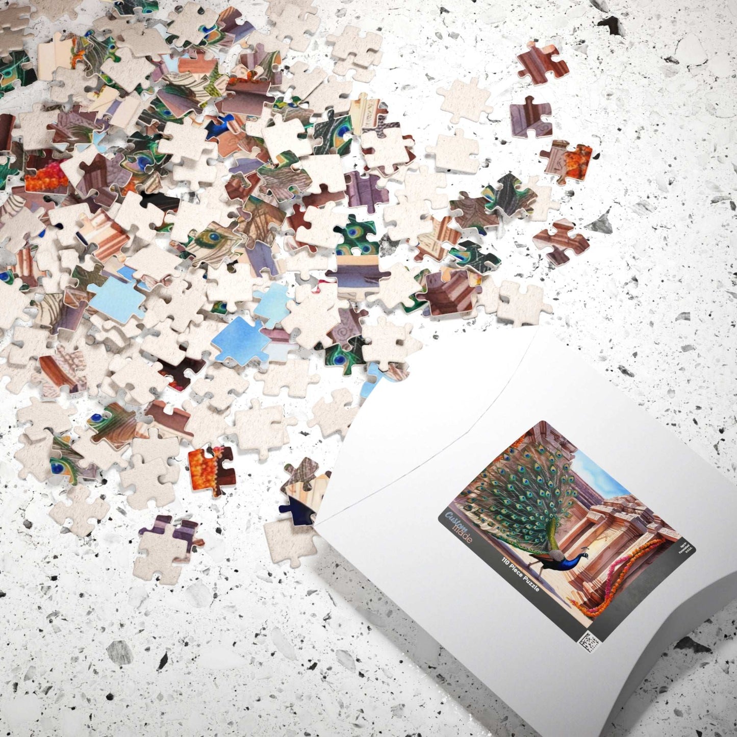 Peacock Jigsaw Puzzle - 110, 252, 520, 1014-Piece, Holiday or Birthday Gift for Animal Puzzle Lovers Puzzle The Puzzle Chest