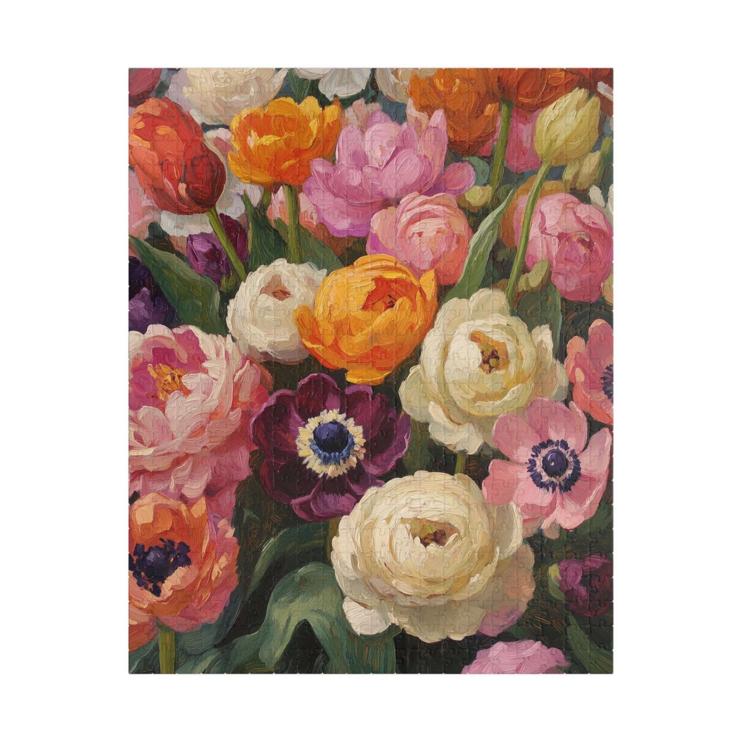 Vintage Floral Bouquet Puzzle | 110-1014 Piece Jigsaw