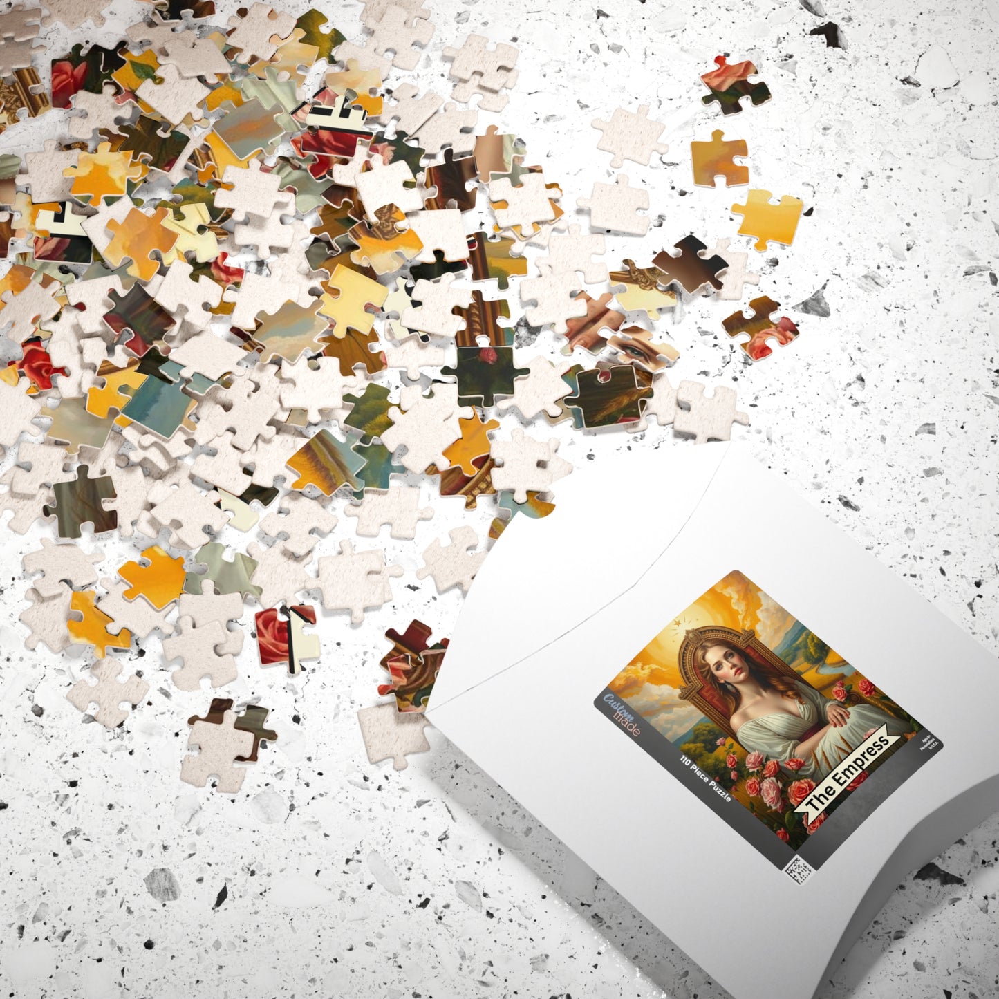 The Empress Tarot Jigsaw Puzzle: Art Lover Gift, Family Game Night