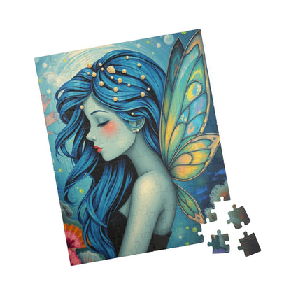 Fairy Dreams Jigsaw Puzzle, Colorful Fantasy Artwork Game for Adult, Relaxing Gift, Family Game Night Unique Puzzle Lover Home Entertainment